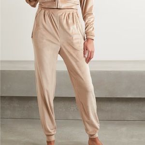 SKIMS Velour Jogger Pants Large Honey